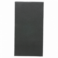 Serviette Double Point® 40X40Cm Pliage 1/8 Noire - Carton De 1300 Unités - GelatoPro.fr