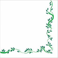 Serviette Double Point® 40X40Cm Floralia - Carton De 1200 Unités - GelatoPro.fr