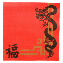 Serviette Double Point® 40X40Cm China - Carton De 1200 Unités - GelatoPro.fr