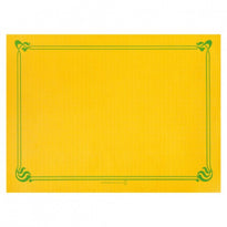 Set De Table 31X43Cm Jaune Soleil - Carton De 2000 Unités - GelatoPro.fr