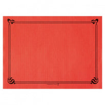 Set De Table 31X43Cm Rouge - Carton De 2000 Unités - GelatoPro.fr