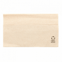 Serviette 1 Pli 33X33Cm Master Servis Beige Feel Green - Carton De 4800 Unités - GelatoPro.fr
