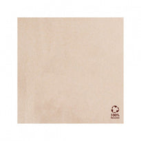 Serviette Double Point® 20X20Cm Cocktail Beige Feel Green - Carton De 2400 Unités - GelatoPro.fr