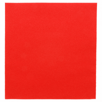 Serviette Soft Voie Sèche 40X40 Cm Rouge - Carton De 700 Unités - GelatoPro.fr