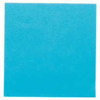 Serviette Soft Voie Sèche 40X40 Cm Turquoise - Carton De 700 Unités - GelatoPro.fr