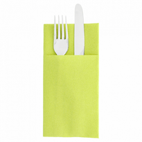Serviette Soft Kangourou 40X40Cm Kiwi - Carton De 700 Unités - GelatoPro.fr