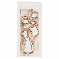 Sachet À Couverts Bon Appetit Et Serviette Soft Blanche - Carton De 250 Unités - GelatoPro.fr