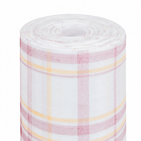 Tête À Tête Non Tissée Like-Linen Scottish Bordeaux - Carton De 6 Rouleaux De 24 M Prédécoupés En Segments 40 X 120 Cm - GelatoPro.fr