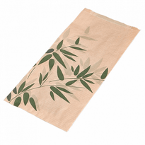 Sac À Croissants N°2 Feel Green 12 + 5 X 22 Cm - Pack De 500 Unités - GelatoPro.fr