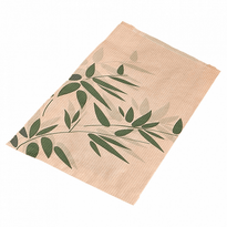 Sac À Croissants N°5 Feel Green 19 + 8 X 26 Cm - Pack De 500 Unités - GelatoPro.fr