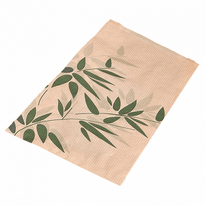 Sac À Croissants N°7 Feel Green 26 + 8 X 35 Cm - Pack De 250 Unités - GelatoPro.fr