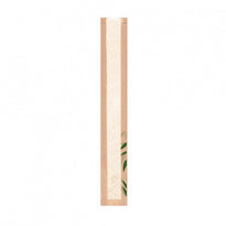 Sac À Pain Ou Baguette Avec Fenêtre Feel Green 9 + 4 X 60 Cm - Pack De 250 Unités - GelatoPro.fr