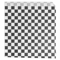 Sac Burger N°37 Fitipaldi Noir Ouvert Sur 2 Côtés 16 X 16.5 Cm - Pack De 500 Unités - GelatoPro.fr