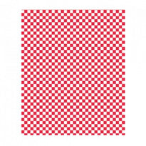 Feuille Ingraissable Vichy Rouge 28 X 34 Cm - Boite De 1000 Feuilles - GelatoPro.fr