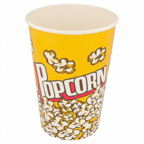 Pot À Pop-Corn 1380 Ml - Carton De 500 Unités - GelatoPro.fr