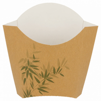 Pochette À Frites En Carton Feel Green 135G - Carton De 1200 Unités - GelatoPro.fr