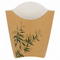 Pochette À Frites En Carton Feel Green 165G - Carton De 1200 Unités - GelatoPro.fr