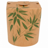 Pot En Carton Avec Fermeture Croisillon Pour Pâtes Feel Green 480 Ml - Carton De 450 Unités - GelatoPro.fr