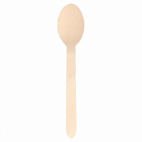 Cuillère En Bois 16 Cm - Pack De 100 Unités - GelatoPro.fr