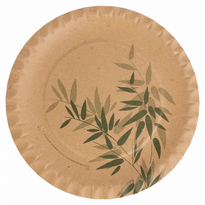 Assiette En Carton 18 Cm Ingraissable Feel Green - Carton De 800 Unités - GelatoPro.fr