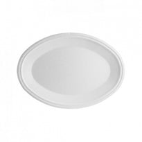 Plateau À Fruits De Mer En Polystyrène Pse Ovale 49 X 35 Cm - Carton De 30 Unités - GelatoPro.fr