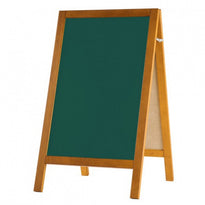 Ardoise Stop Trottoir Recto Verso Verte 115 X 65 Cm - GelatoPro.fr