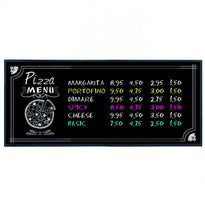 Ardoise Murale Noir 56 X 150 Cm - GelatoPro.fr