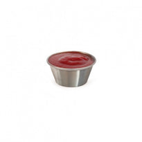 Ramequin Inox - Acier Inoxydable 45Ml - Diamètre 6 X 2.5 Cm - Pack De 12 - GelatoPro.fr