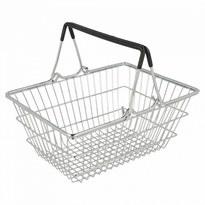 Mini Panier Acier Chromé Pour Frites Ou Autres - 18.5X13.5X9(H)Cm - Pack De 6 - GelatoPro.fr