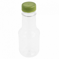 Flacon En  Plastique Pet Avec Bouchon Plastique - 110 Ml - Diam 4.5X11.4(H)Cm -  Pack De 100 - GelatoPro.fr