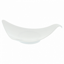 Mise En Bouche Mini-Assiette Triangle Blanc - 65Ml - 8X2 Cm - Pack De 720 Unités - GelatoPro.fr