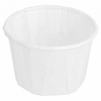 Pot En Papier Plissé Blanc 30 Ml - Lot De 1000 Unités - GelatoPro.fr