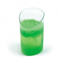 Verrine Cylindre Vert D'Eau Transparent- 80Ml - 4.7X4.7X8.1(H)Cm - Pack De 600 Unités - GelatoPro.fr