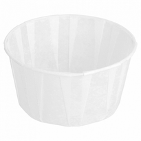 Pot En Papier Plissé Blanc 165 Ml - Lot De 1000 Unités - GelatoPro.fr