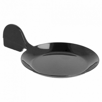 Mise En Bouche Disque Avec Anse Noir -15Ml - 6.2X2.3(H)Cm - Pack De 1152 Unités - GelatoPro.fr