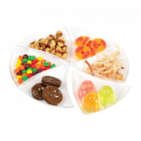 Assiette Incurvée Triangle - Vert D'Eau Transparent - 150Ml - 12.5X12X2(H)Cm - Pack De 576 - GelatoPro.fr