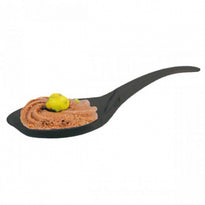 Cuillère De Dégustation Hong Kong Noire - 12X3.2Cm - Pack De 2000 Unités - GelatoPro.fr