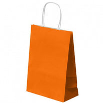 Sac Sos Avec Anse 26+14X32Cm Orange - Cellulose 80G/M2-  Pack De 250 - GelatoPro.fr