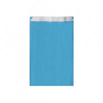 Sachet Plat 12+5X18Cm Bleu - Cellulose 60G/M2-  Pack De 250 - GelatoPro.fr