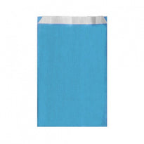 Sachet Plat 19+8X35Cm Bleu - Cellulose 60G/M2-  Pack De 250 - GelatoPro.fr