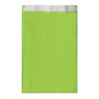 Sachet Plat 26+9X46Cm Vert - Cellulose 60G/M2-  Pack De 250 - GelatoPro.fr