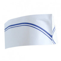 Calot Jetable Avec Lignes Bleues - Pack De 100 Unités - GelatoPro.fr