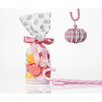 Sachet Avec Fond Carton Les Pois Blanc 120 X 275 Mm - Carton De 1000 Unités - GelatoPro.fr