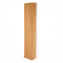 Sachet Avec Fond Carton Type Toile De Jute Naturel 120 X 275 Mm - Carton De 1000 Unités - GelatoPro.fr