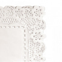 Dentelles Rectangulaires Ajourées Blanches 37X26 Cm - Pack De 250 Unités - GelatoPro.fr