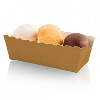 Barquettes À Pâtisserie Rectangulaires 11 X 4.7 X 4.15 (H) - Pack De 2000 Unités - GelatoPro.fr