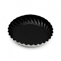 Support À Pâtisserie Rond Noir Ø8.8Cm - Pack De 100 Unités - GelatoPro.fr