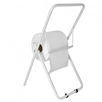 Distributeur Sur Pied Bobines Industrielles - Métal - Blanc - GelatoPro.fr