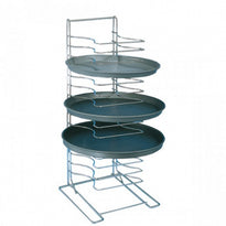 Rack À Pizza Vertical 15 Étages - 30.4X30.4X68Cm - GelatoPro.fr