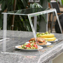 Vitrine Présentoir Pour Patisseries Ou Autres -  Transparente - 60X35X28(H)Cm - GelatoPro.fr